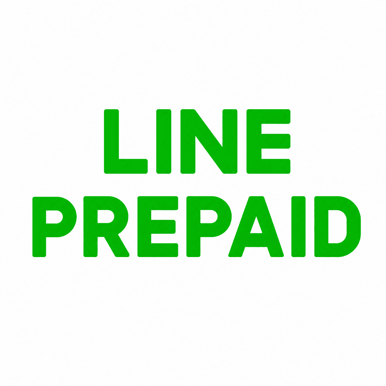 LINE PREPAID CARD